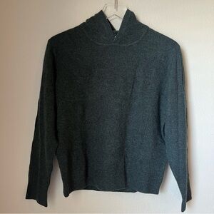 NAADAM Pine Green 100% Cashmere Hoodie Sweater Size XS